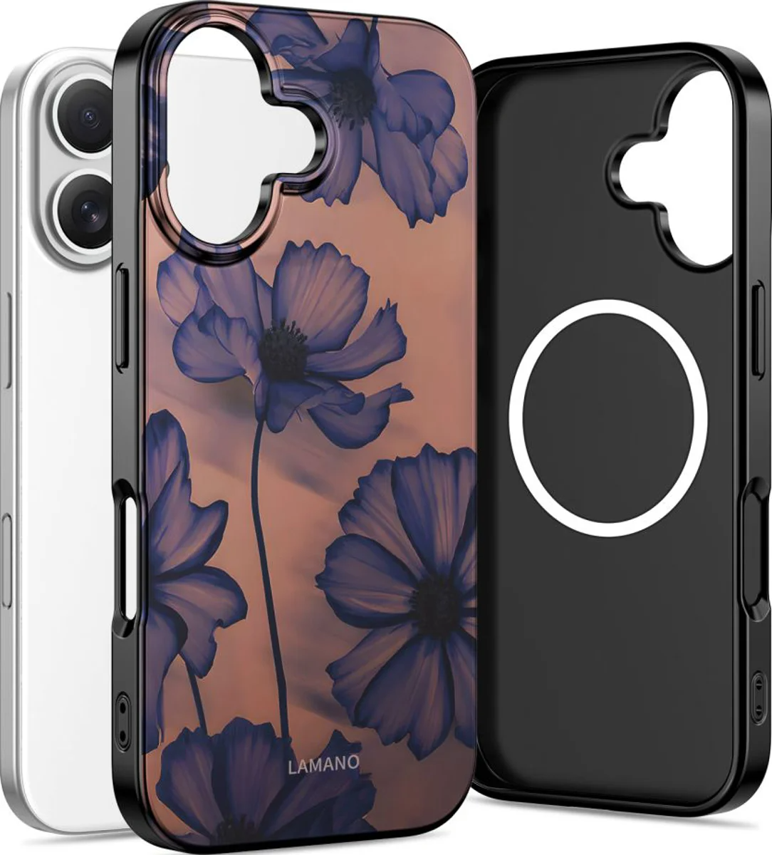 Θήκη MagSafe για Apple iPhone 17, Tech-Protect, Lamano Velvet Night, Μαύρη