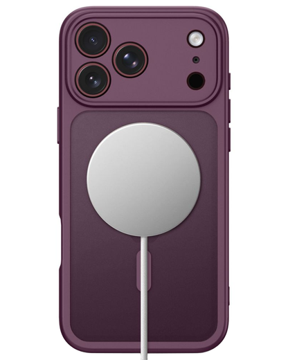 Θήκη MagSafe για Apple iPhone 18 Pro / 17 Pro, Tech-Protect, BasicMag, Βυσσινί Ματ