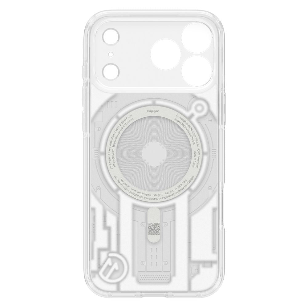 MagSafe Case for Apple iPhone 18 Pro Max / 17 Pro Max, Spigen, C11 Ultra Hybrid MagFit Element, White ACS12307