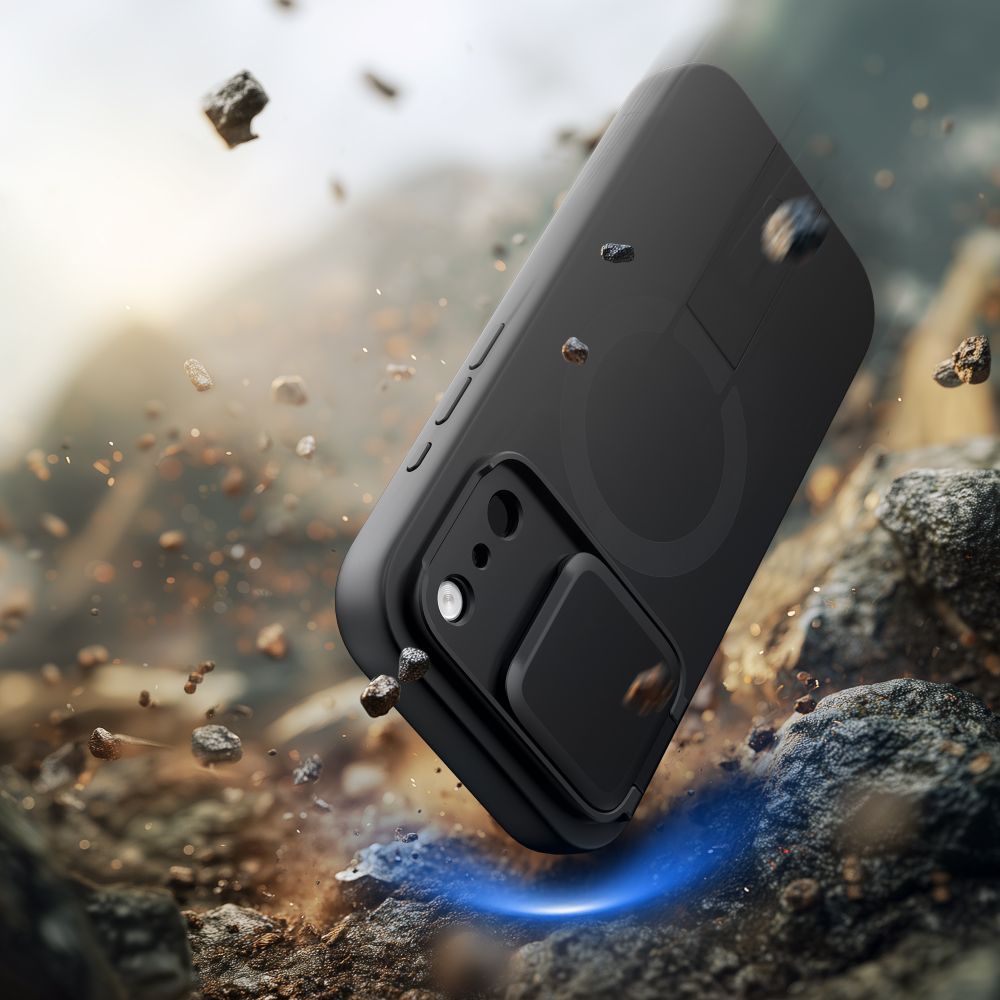 Θήκη MagSafe για Apple iPhone 17 Pro Max, Tech-Protect, Kevlar Aura, Μαύρη