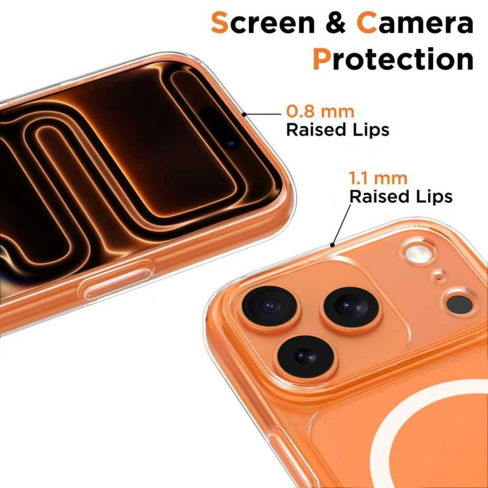 Θήκη MagSafe για Apple iPhone 17 Pro, Tech-Protect, MagPeak, Διαφανής