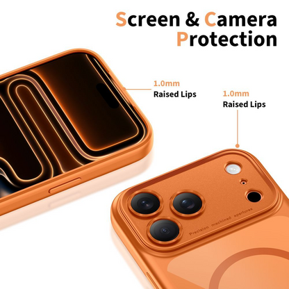 Θήκη MagSafe για Apple iPhone 17 Pro, Tech-Protect, MagPeak, Πορτοκαλί