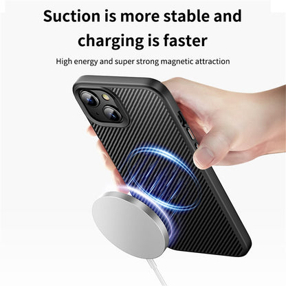 Θήκη MagSafe για Apple iPhone 15, OEM, Carbon, Μαύρο