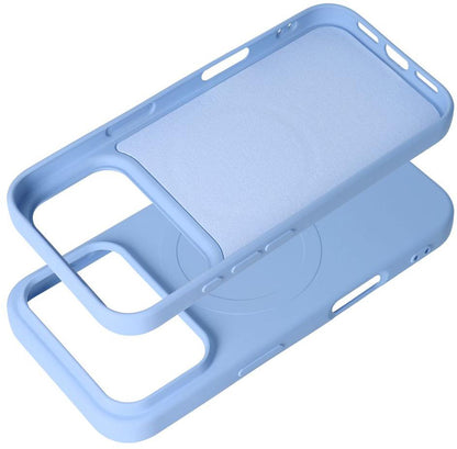 Θήκη MagSafe για Apple iPhone 18 Pro Max / 17 Pro Max, OEM, Silicone Mag (Big Hole), γαλάζια