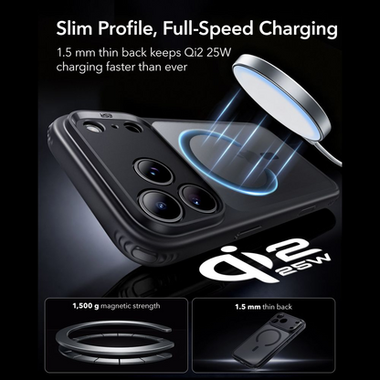 Θήκη MagSafe για Apple iPhone 18 Pro Max / 17 Pro Max, ESR, Classic Hybrid, Μαύρη