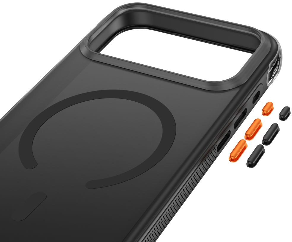 Θήκη MagSafe για Apple iPhone 18 Pro / 17 Pro, Tech-Protect, MagAir CC, Μαύρο Ματ