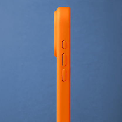 Θήκη MagSafe για Apple iPhone 18 Pro Max / 17 Pro Max, OEM, Frame Thin Mag, Πορτοκαλί