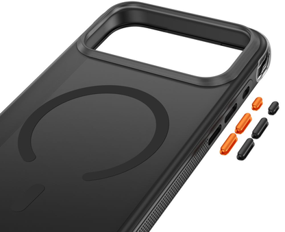 Θήκη MagSafe για Apple iPhone 18 Pro Max / 17 Pro Max, Tech-Protect, MagAir CC, Μαύρη ματ