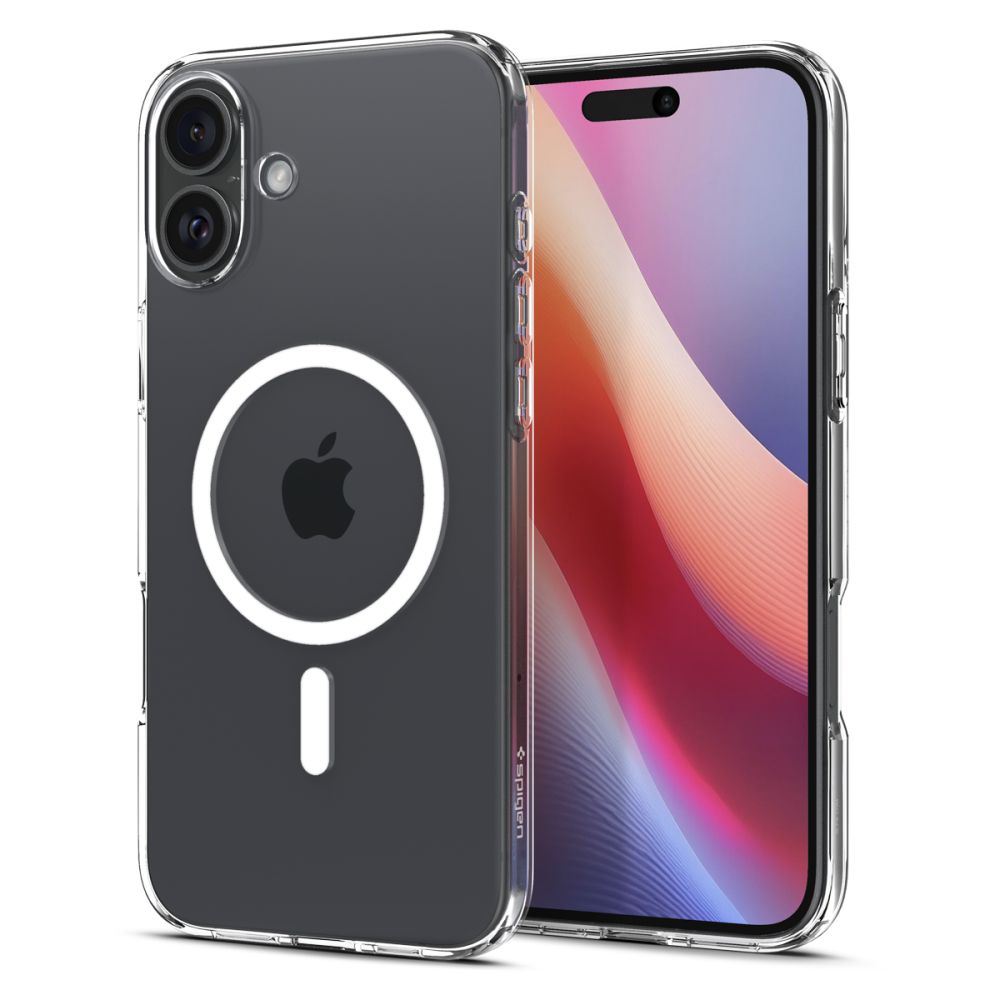 Θήκη MagSafe για Apple iPhone 16 Plus, Spigen, Liquid Crystal, Διαφανής ACS08388