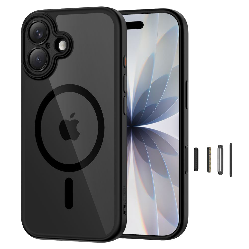 Θήκη MagSafe για Apple iPhone 17, Tech-Protect, MagPeak, Μαύρη