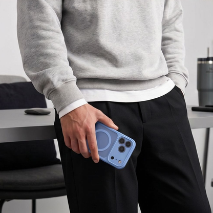Θήκη MagSafe για Apple iPhone 18 Pro / 17 Pro, Tech-Protect, BasicMag, Ματ Μπλε