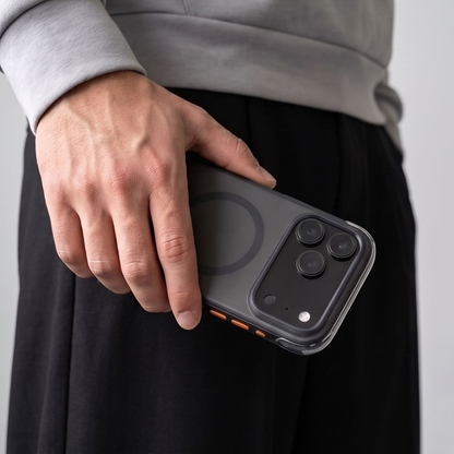 Θήκη MagSafe για Apple iPhone 18 Pro / 17 Pro, Tech-Protect, MagAir CC, Μαύρο Ματ