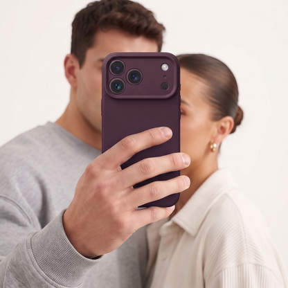 Θήκη MagSafe για Apple iPhone 18 Pro / 17 Pro, Tech-Protect, σιλικόνη, μπορντό