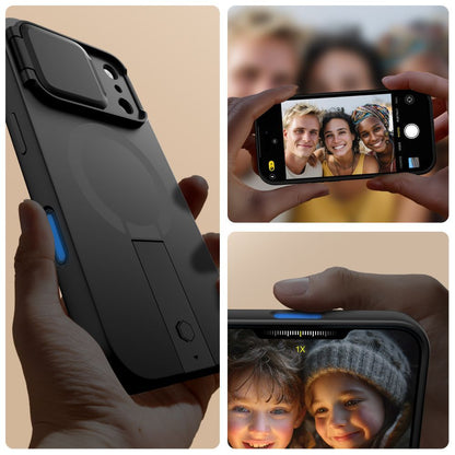 Θήκη MagSafe για Apple iPhone 17 Pro Max, Tech-Protect, Kevlar Aura, Μαύρη