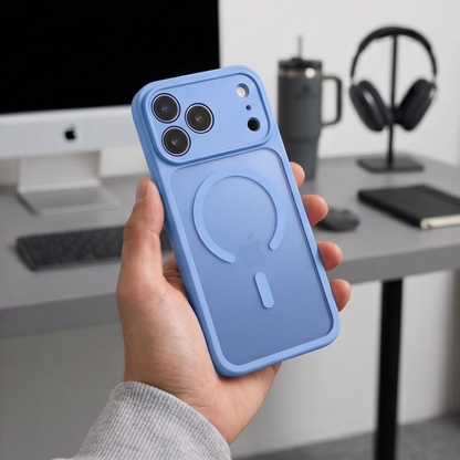 Θήκη MagSafe για Apple iPhone 18 Pro / 17 Pro, Tech-Protect, BasicMag, Ματ Μπλε