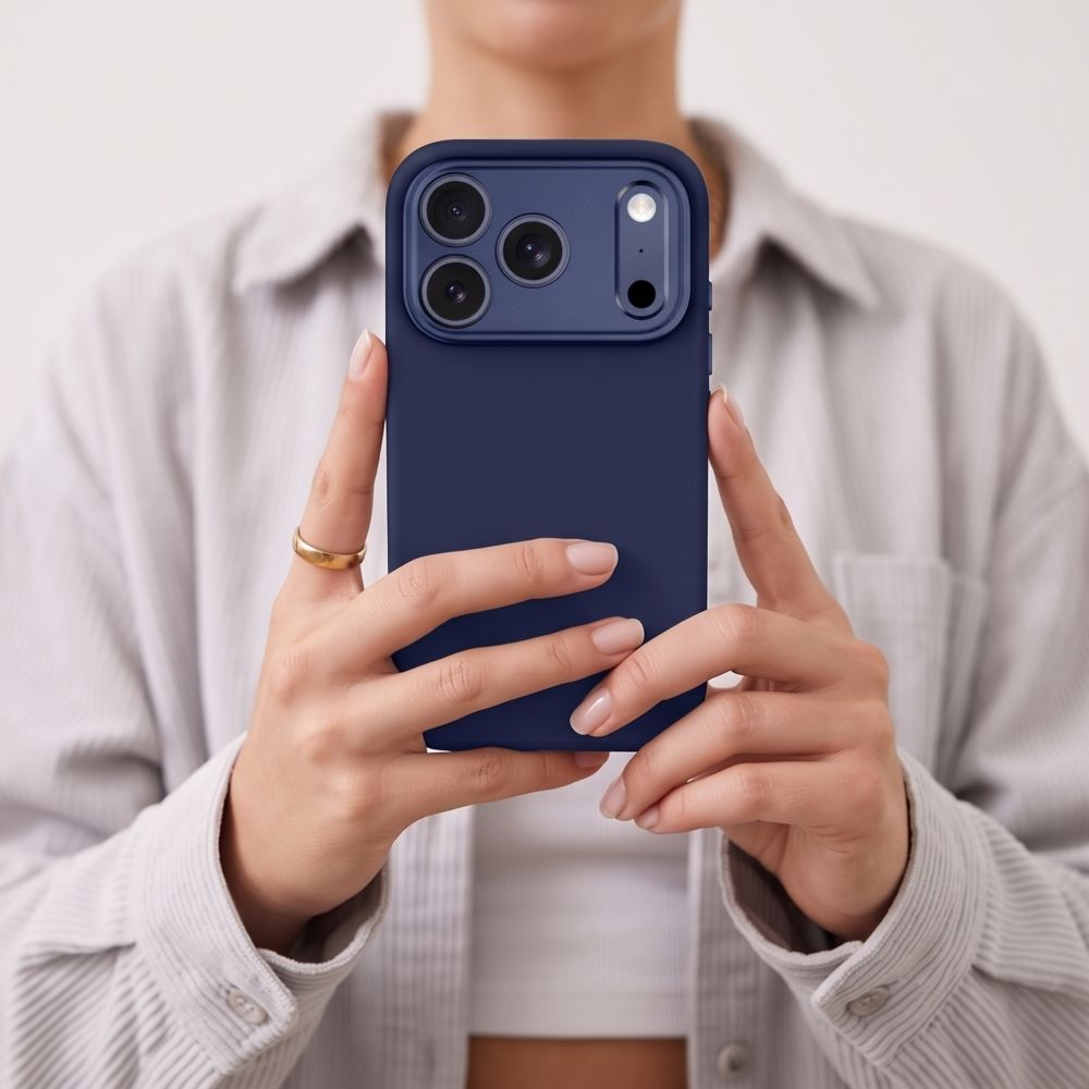 Θήκη MagSafe για Apple iPhone 18 Pro Max / 17 Pro Max, Tech-Protect, Uniq CC, Μπλε σκούρο