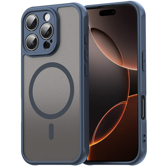 Θήκη MagSafe για Apple iPhone 11 Pro, Techsuit, HaloFrost II, Μπλε Σκούρο