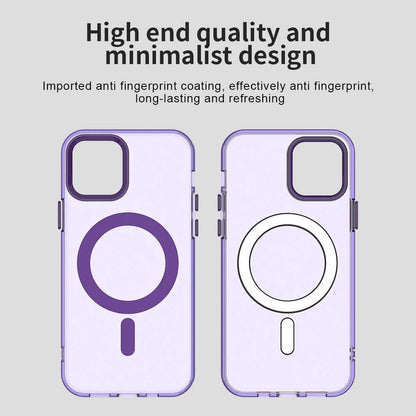 Θήκη MagSafe για Apple iPhone 12 / 12 Pro, Techsuit, CandyCase, Μωβ