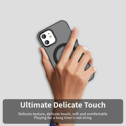 Θήκη MagSafe για Apple iPhone 12 / 12 Pro, Techsuit, CandyCase, Μαύρο