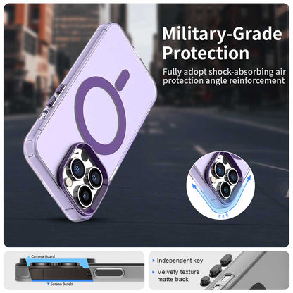 Θήκη MagSafe για Apple iPhone 12 Pro Max, Techsuit, CandyCase, Μωβ