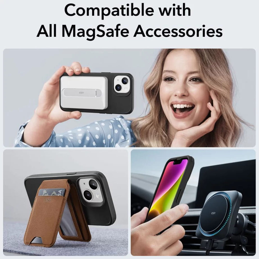 Θήκη MagSafe για Apple iPhone 14 / 13, ESR, Classic Hybrid, Μαύρο