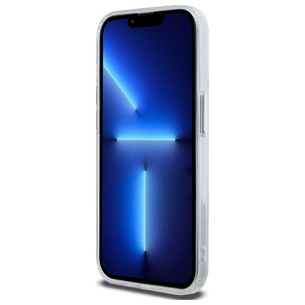 Θήκη MagSafe για Apple iPhone 13 Pro, Karl Lagerfeld, IML Metal Choupette's Head, Λευκή.