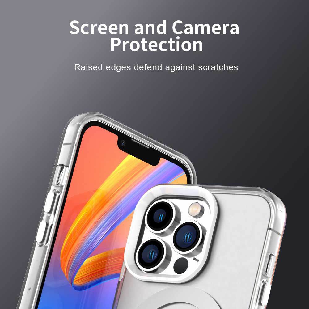 Θήκη MagSafe για Apple iPhone 13 Pro Max, Techsuit, CandyCase, Λευκό