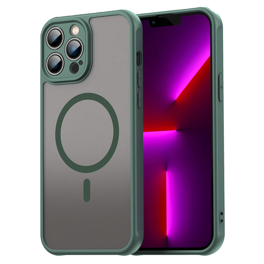 Θήκη MagSafe για Apple iPhone 13 Pro Max, Techsuit, HaloFrost II, Πράσινο