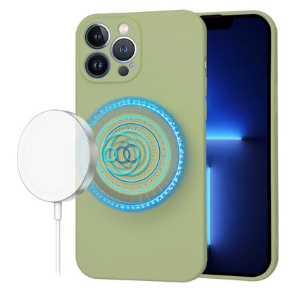 Θήκη MagSafe για Apple iPhone 13 Pro Max, Techsuit, SoftFlex, Matcha