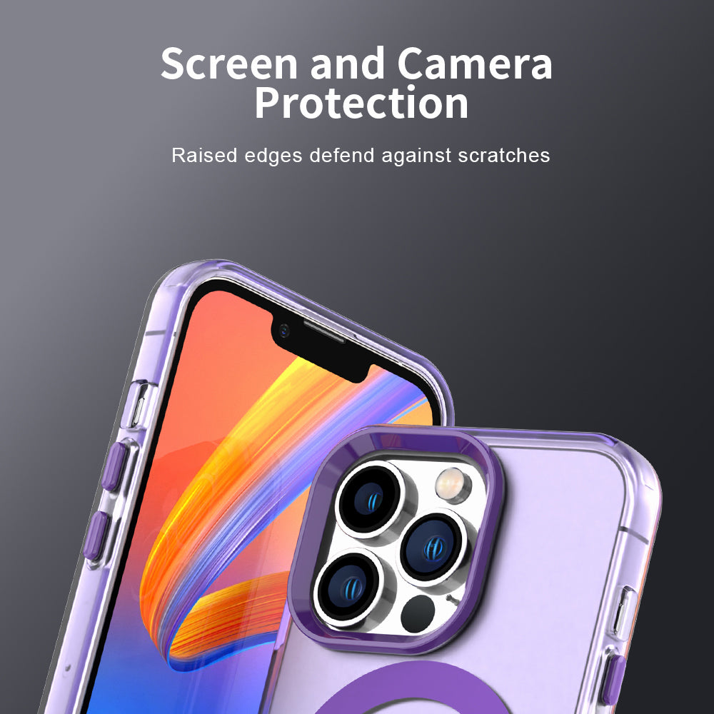 Θήκη MagSafe για Apple iPhone 13 Pro, Techsuit, CandyCase, Μωβ