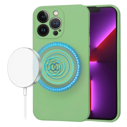 Θήκη MagSafe για Apple iPhone 13 Pro, Techsuit, SoftFlex, Ανοιχτό Πράσινο