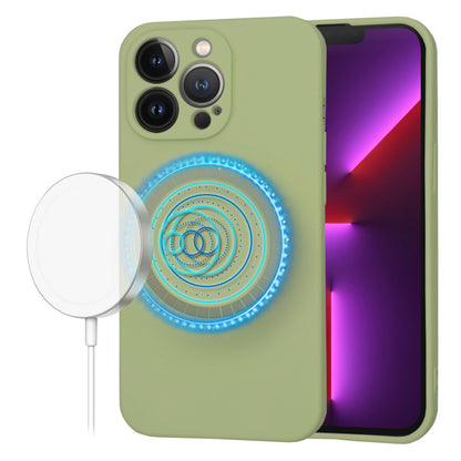 Θήκη MagSafe για Apple iPhone 13 Pro, Techsuit, SoftFlex, Matcha
