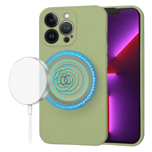 Θήκη MagSafe για Apple iPhone 13 Pro, Techsuit, SoftFlex, Matcha