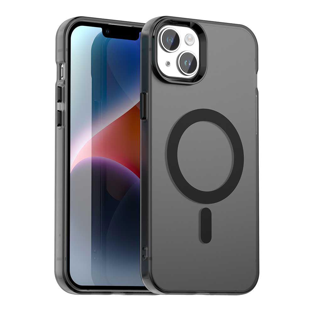 Θήκη MagSafe για Apple iPhone 13, Techsuit, CandyCase, Μαύρο