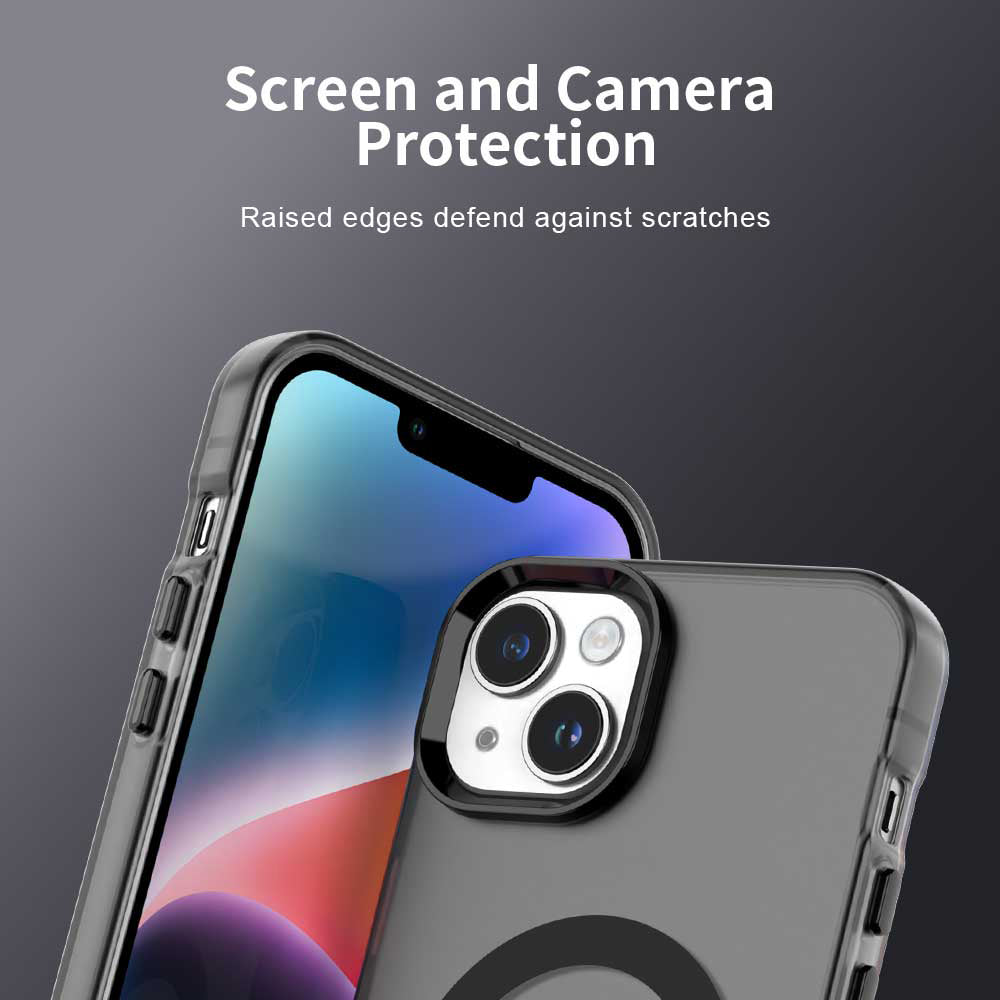 Θήκη MagSafe για Apple iPhone 13, Techsuit, CandyCase, Μαύρο