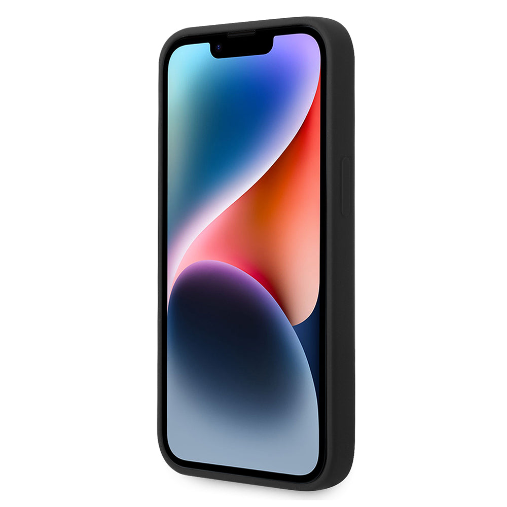 Θήκη MagSafe για Apple iPhone 14 Plus, Karl Lagerfeld, Silicone Choupette's Head, Μαύρη