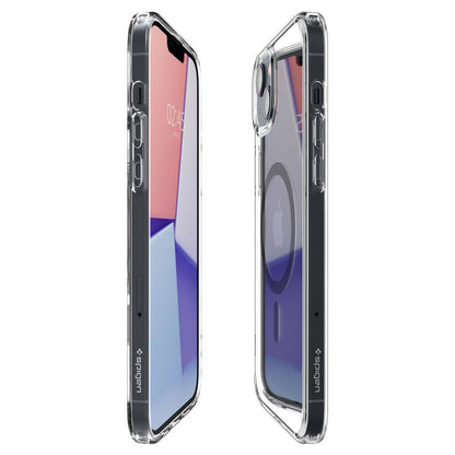 Θήκη MagSafe για Apple iPhone 14 Plus, Spigen, Ultra Hybrid Carbon, Διάφανη