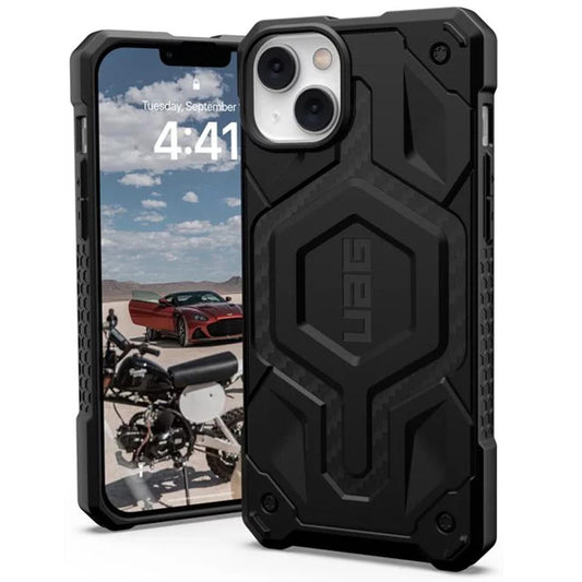 Θήκη MagSafe για Apple iPhone 14 Plus, Urban Armor Gear, Monarch Pro Carbon, Μαύρη