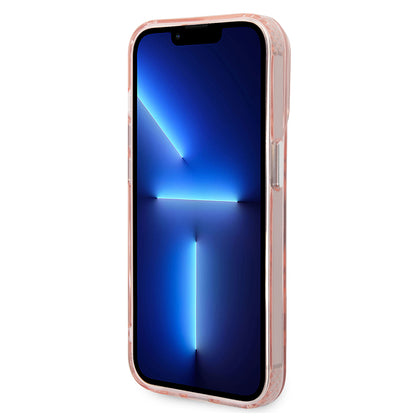 Θήκη MagSafe για Apple iPhone 14 Pro, Karl Lagerfeld, Karl & Choupette Aluminium, Ροζ