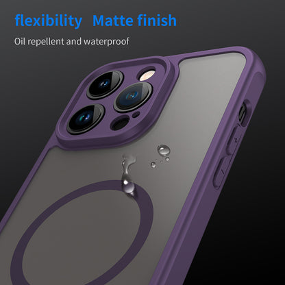 Θήκη MagSafe για Apple iPhone 14 Pro Max, Techsuit, HaloFrost II, Μωβ