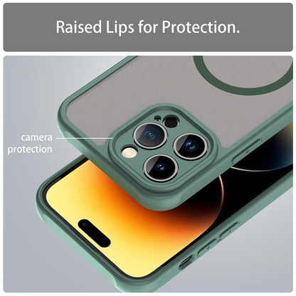 Θήκη MagSafe για Apple iPhone 14 Pro Max, Techsuit, HaloFrost II, Πράσινο