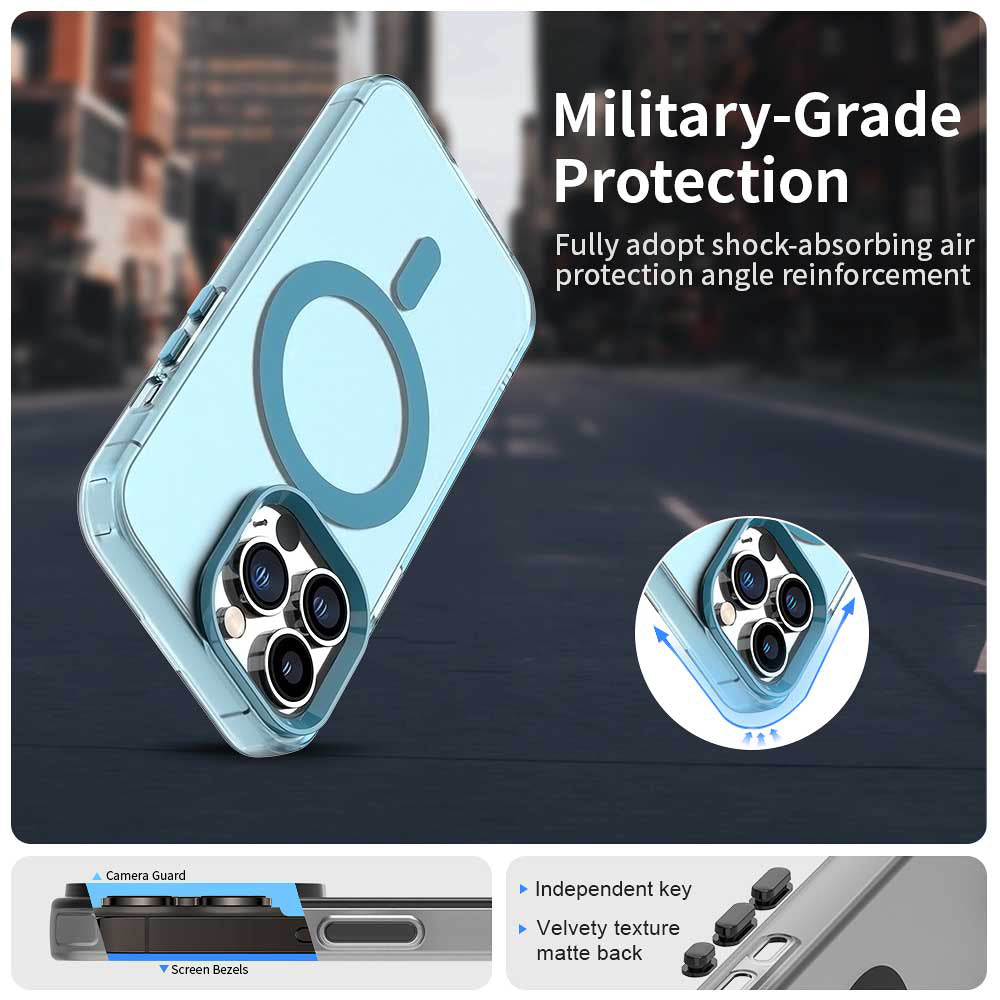 Θήκη MagSafe για Apple iPhone 14 Pro, Techsuit, CandyCase, Μπλε