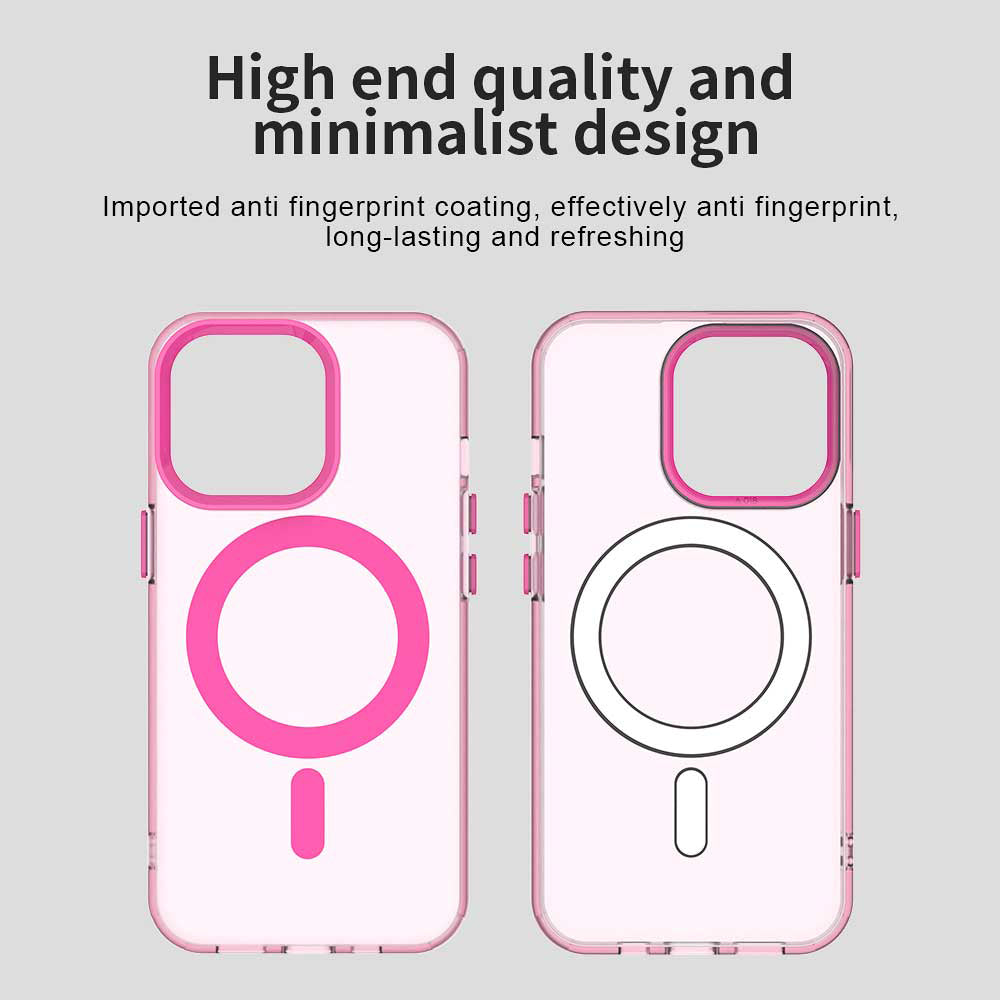Θήκη MagSafe για Apple iPhone 14 Pro, Techsuit, CandyCase, Ροζ