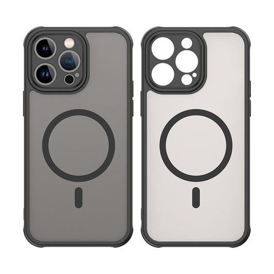 Θήκη MagSafe για Apple iPhone 14 Pro, Techsuit, HaloFrost II, Μαύρο