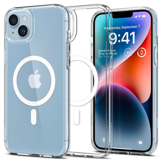 Θήκη MagSafe για Apple iPhone 14, Spigen, Ultra Hybrid, Λευκή