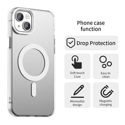 Θήκη MagSafe για Apple iPhone 14, Techsuit, CandyCase, Λευκή