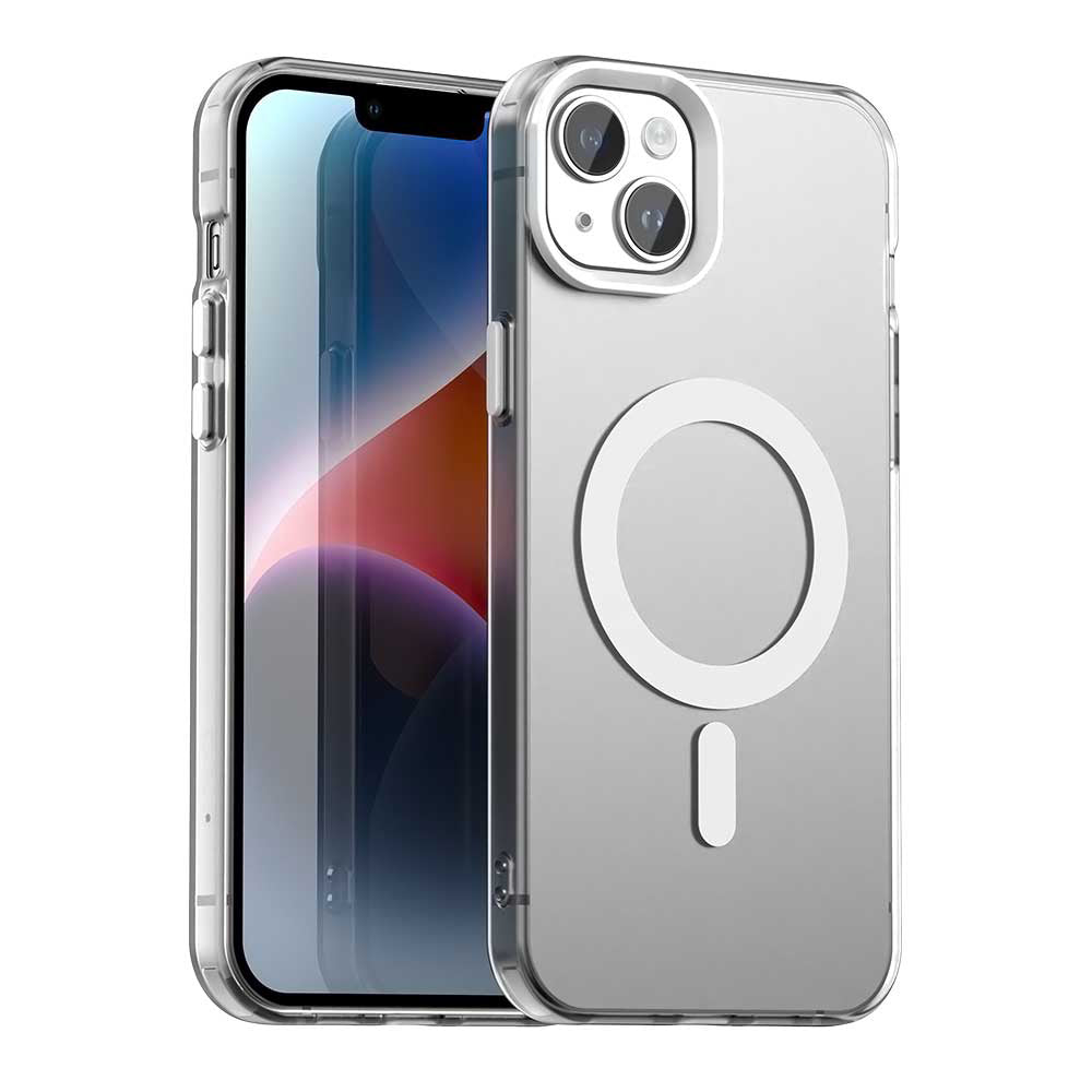 Θήκη MagSafe για Apple iPhone 14, Techsuit, CandyCase, Λευκή