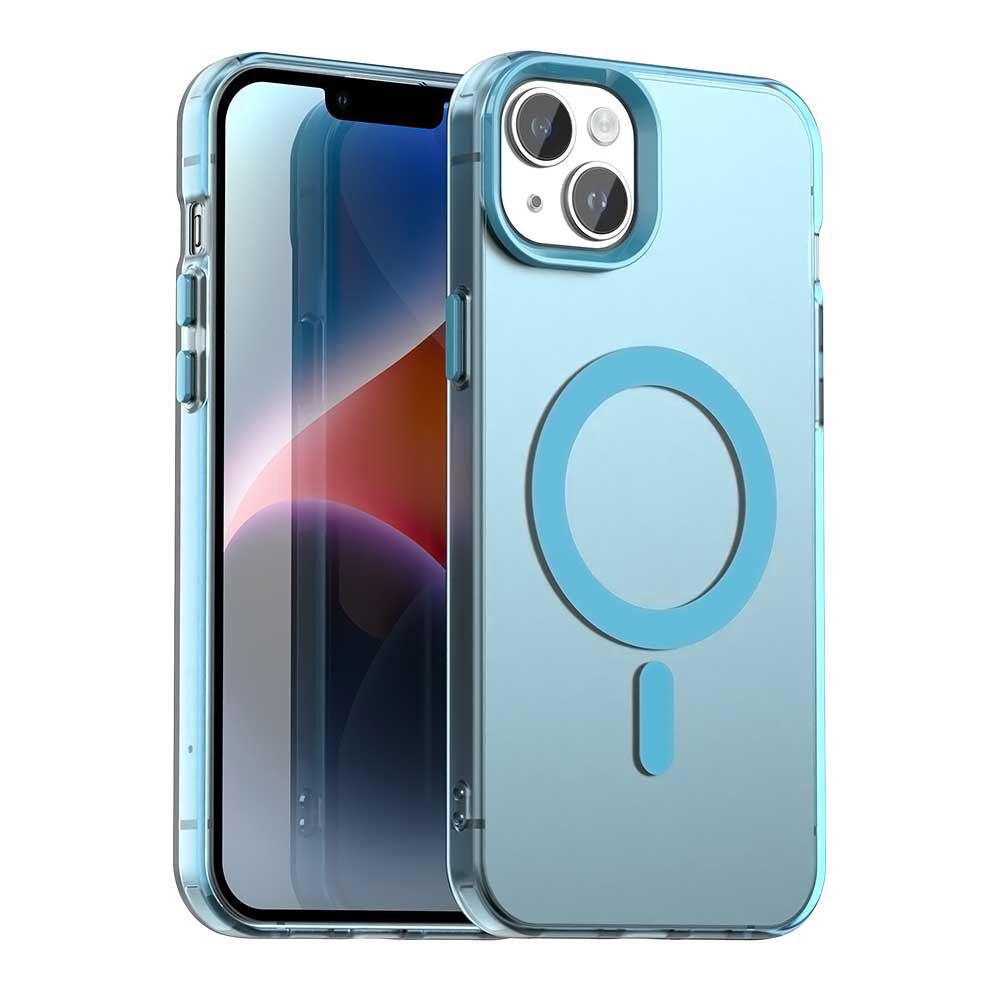 Θήκη MagSafe για Apple iPhone 14, Techsuit, CandyCase, Μπλε