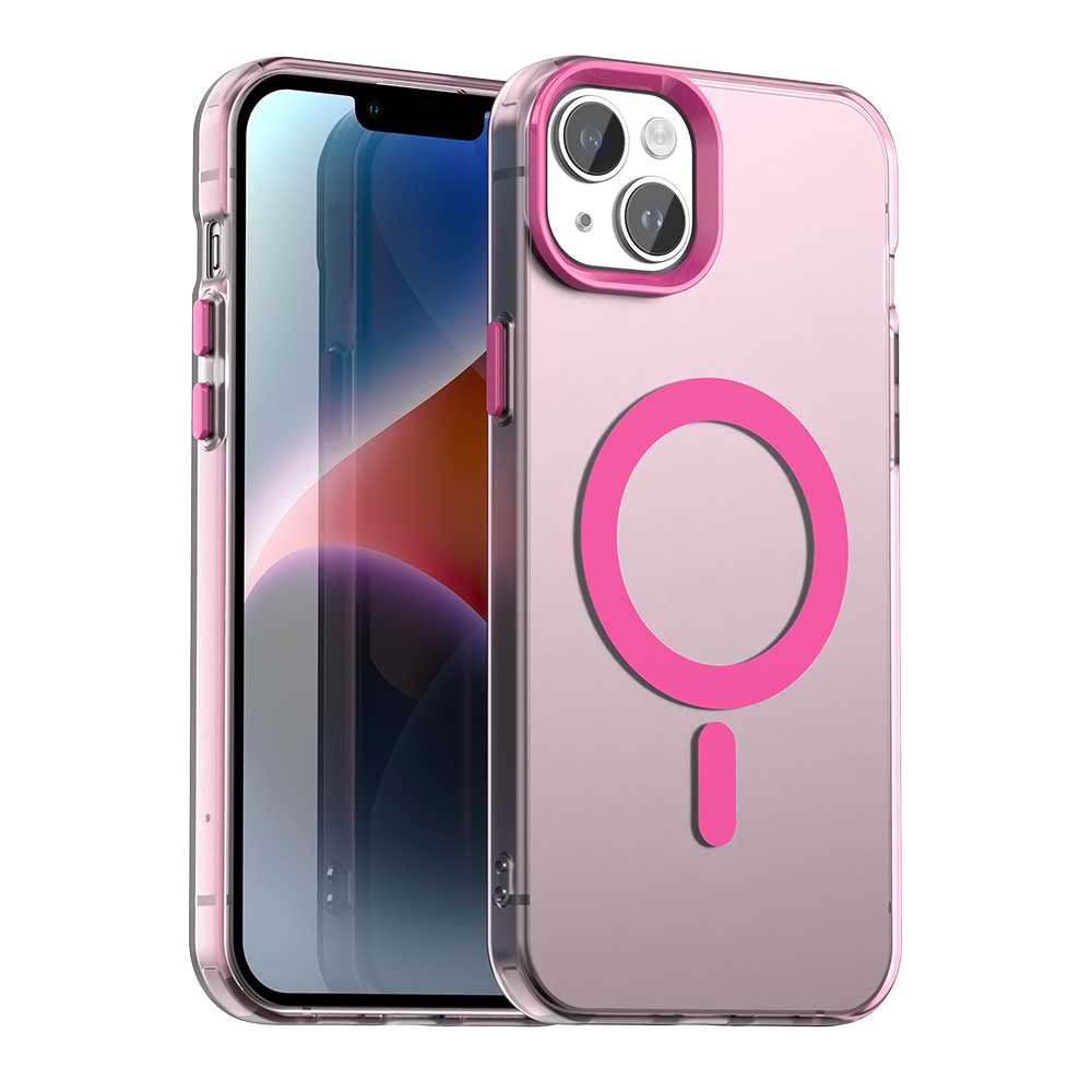 Θήκη MagSafe για Apple iPhone 14, Techsuit, CandyCase, Ροζ