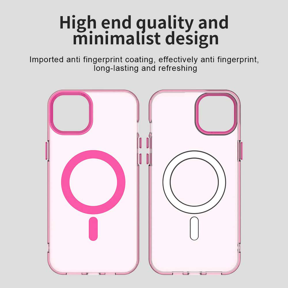 Θήκη MagSafe για Apple iPhone 14, Techsuit, CandyCase, Ροζ